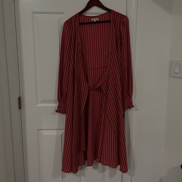 Max Studio Floral Wrap Dress - Picture 4 of 4